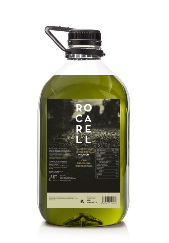 garrafa rocarell arbequina 3l