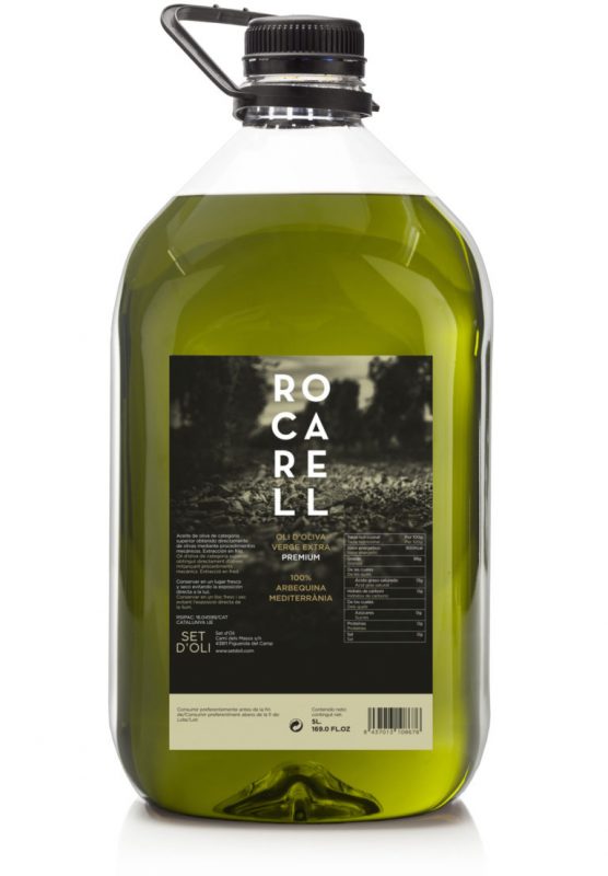 garrafa rocarell arbequina 5l